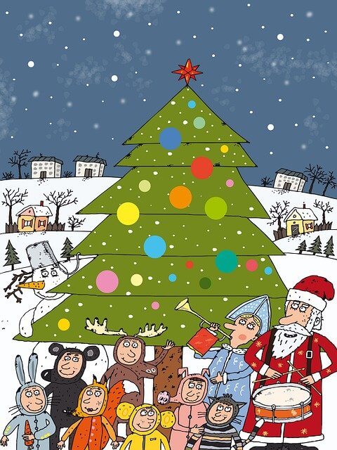 the kid who loved Christmas tree | short moral stories for kids
