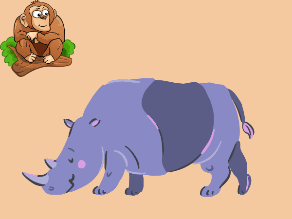 The Little Rhino Story - short moral stories for kids