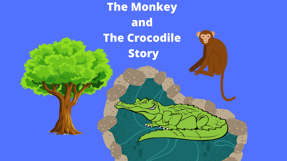 The Monkey and The Crocodile Panchatantra Story in English